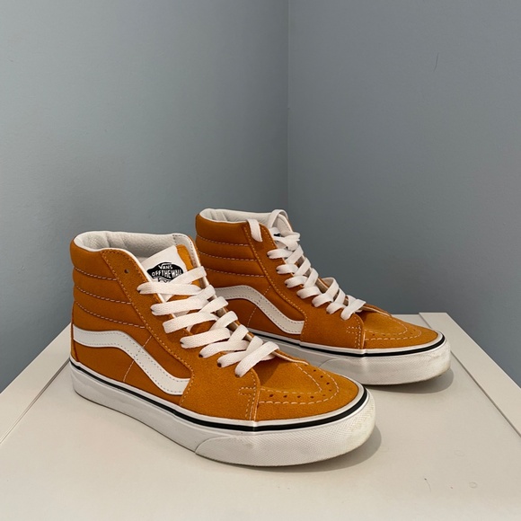 Vans Womens or Mens SK8-Hi - Orange - Picture 2 of 4